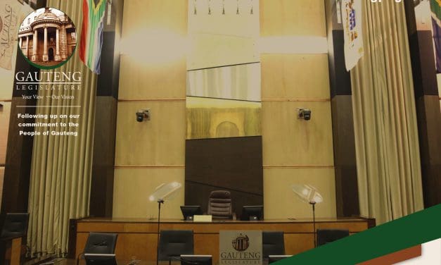 REGISTER OF INTERESTS FOR MEMBERS OF THE GAUTENG PROVINCIAL LEGISLATURE – 2019/2020