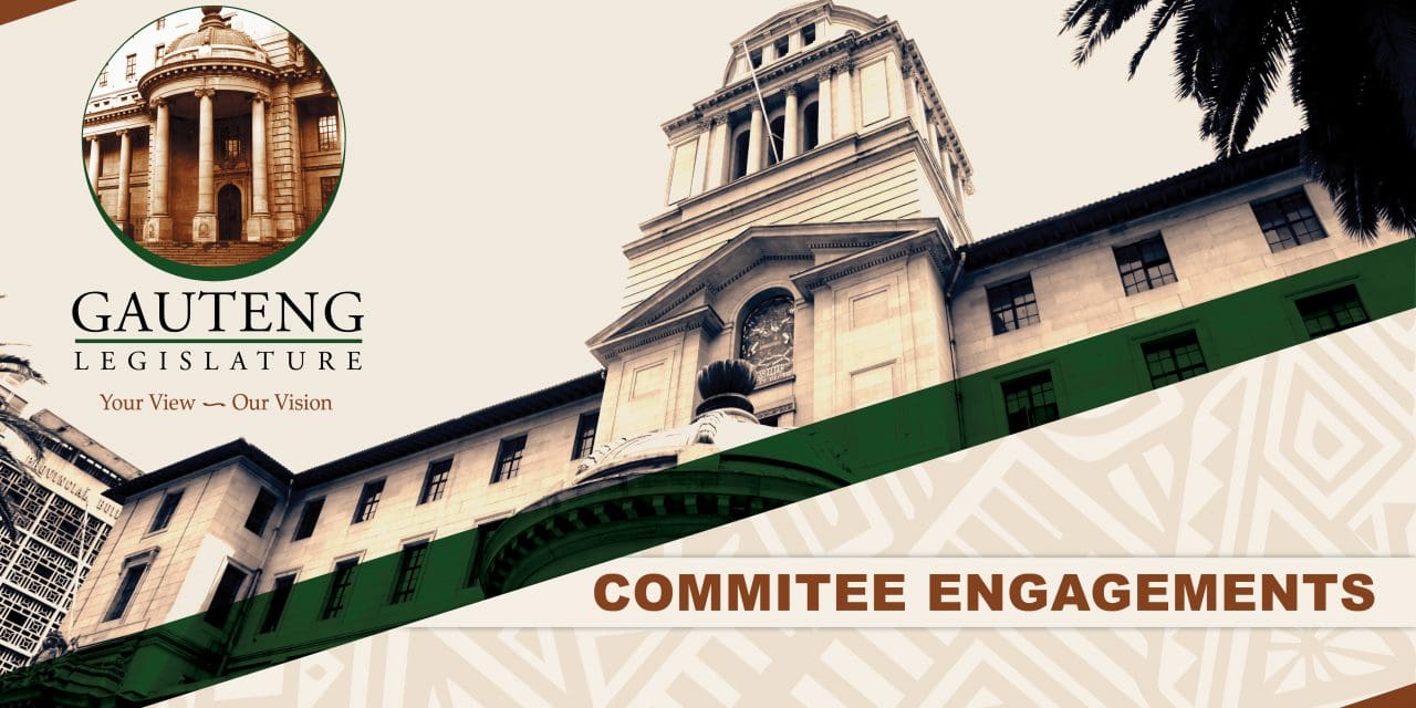 9 June 2021 Committee Engagements