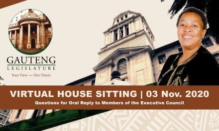 Sitting, Tuesday 3 November 2020
