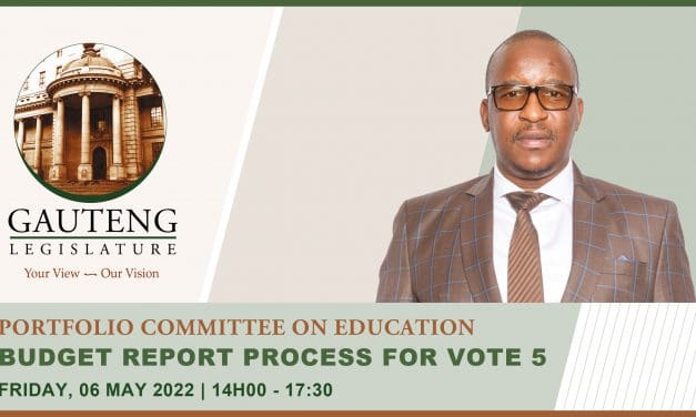 Portfolio Committee on Education PUBLIC MEETING