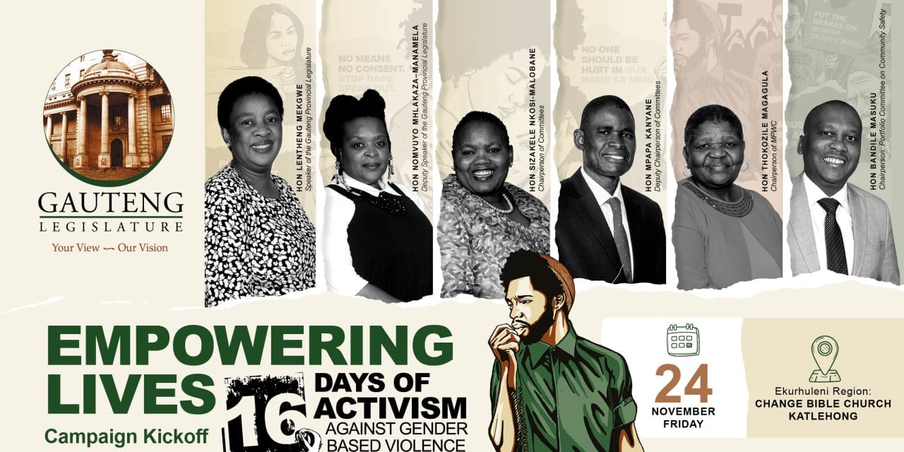 16 Days of Activism launch, 1 December 2023