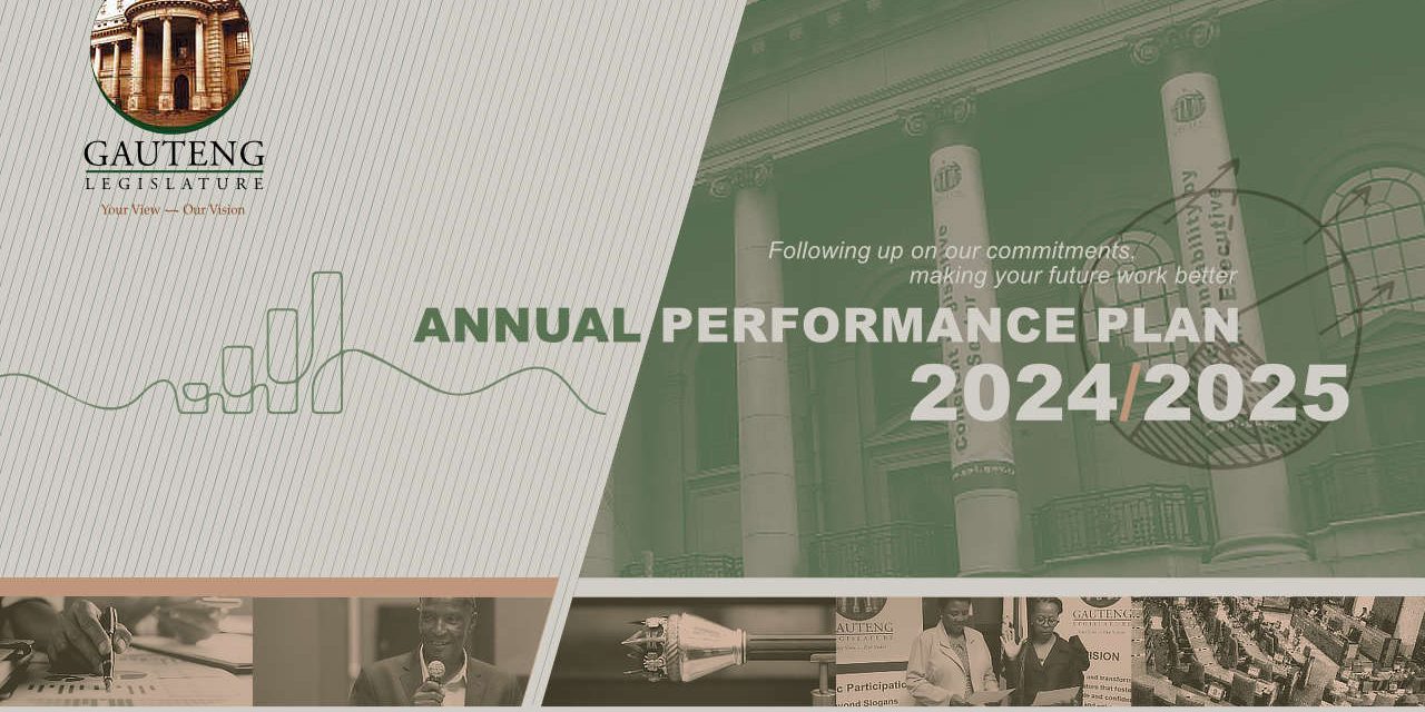 Annual Performance Plan cover page