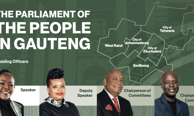 THE PARLIAMENT OF THE PEOPLE IN GAUTENG – #GETTOKNOWGPL