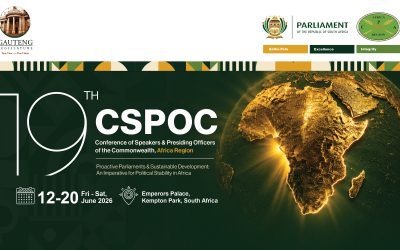 19TH CONFERENCE OF THE SPEAKERS AND PRESIDING OFFICERS OF THE COMMONWEALTH (AFRICA REGION) – 12 – 20 JUNE 2026
