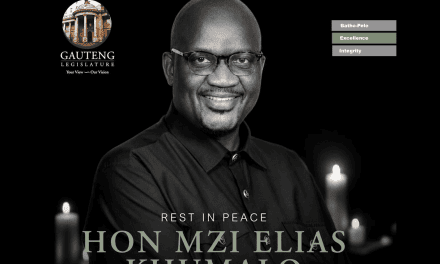 MEDIA STATEMENT – GAUTENG PROVINCIAL LEGISLATURE MOURNS THE PASSING OF COGTA CHAIRPERSON HON. MZIKAYIFANE ‘MZI’ ELIAS KHUMALO